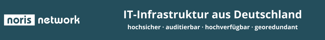 IT Infrastruktur aus Deutschland - noris network